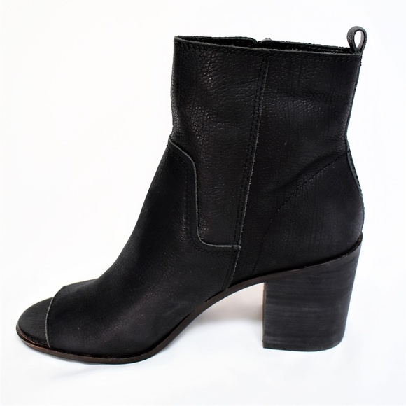 NEW Lucky Brand Kamren 8.5 38.5 Ankle Boots Black - Picture 7 of 8